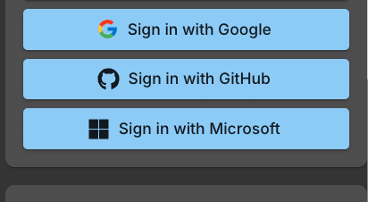Sign in with GitHub button in Ask Sage account settings