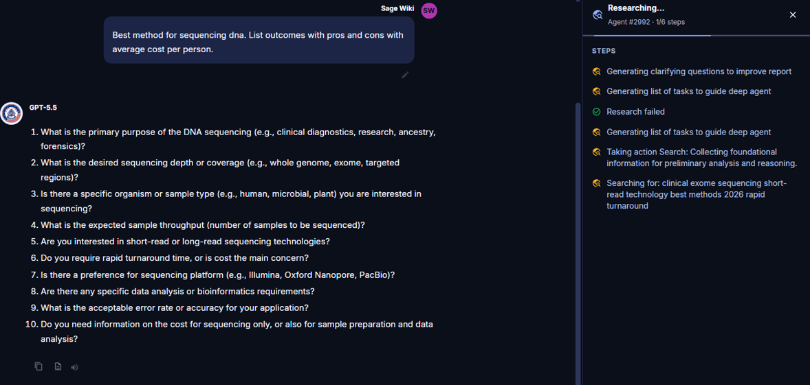 Deep Agent Question
