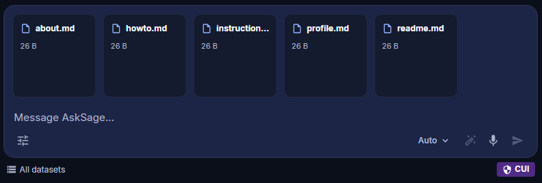 Multiple File Attachment Interface