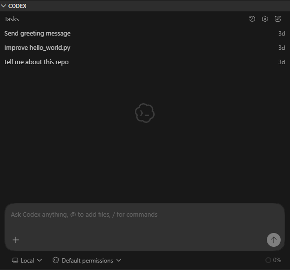 Codex VSCode