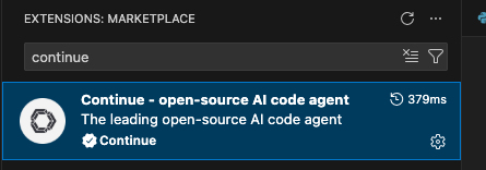 Continue Marketplace