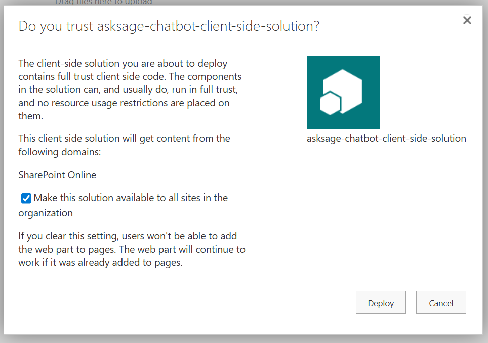 Apps for SharePoint library with Upload button