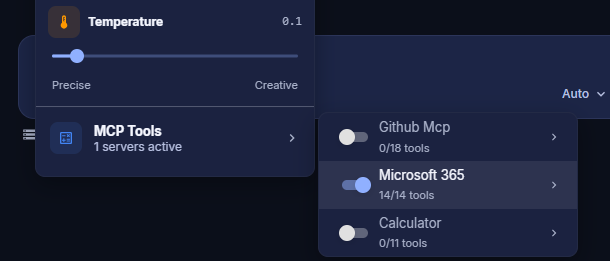 Enabling the Microsoft 365 tool in Ask Sage