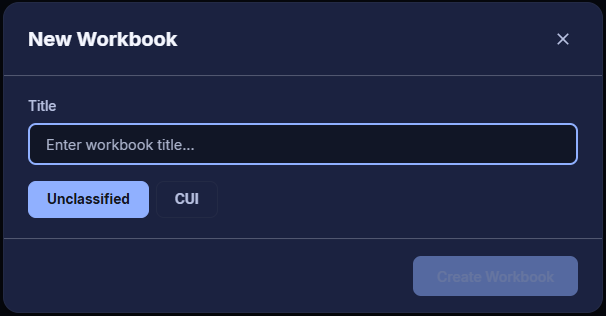 Name Your Workbook